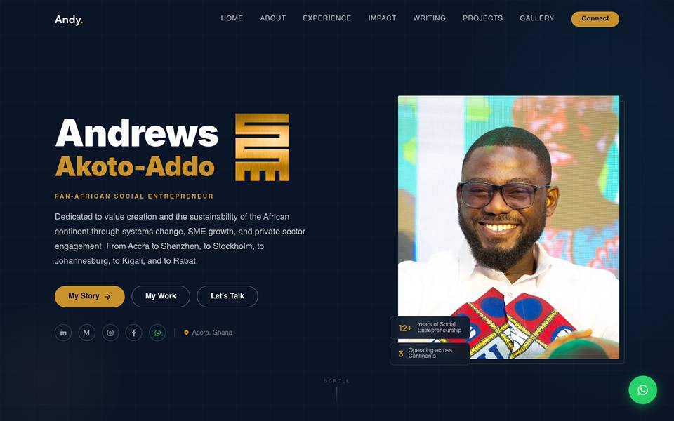 Andrews Akoto-Addo portfolio preview
